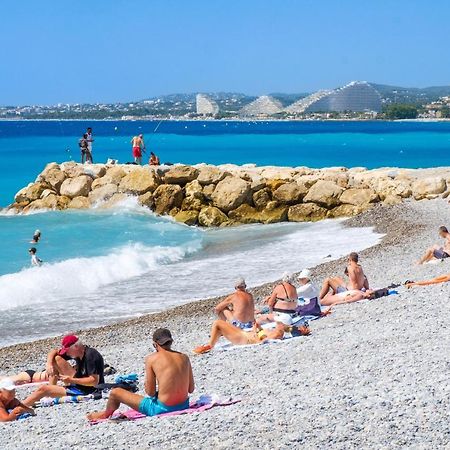 Studio En Bord De Mer Cagnes-sur-Mer Exteriör bild